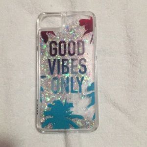 Sparkly waterfall phone case for iPhone 7/8